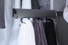 Sliding Scarf Rack