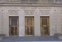 Indiana War Memorial BEFORE photo