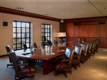 Conference Room with Hope's Windows at USC School of Cinematic Arts