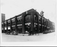 Image of the building from the 1930's. PHOTO CREDIT: Reproduced with permission from the Bristol Historical Association