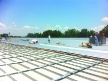 Installing Retro-Master over an existing metal roof