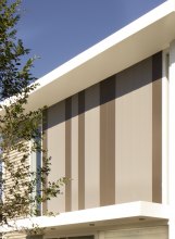 Metal Sales Soffit Panels seen at the Sunlight Residence (Proto Homes™) in Baldwin Hills, CA  