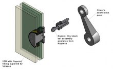 Uses Nupoint IGU stem set assembly available from Nupress