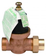 Lead-free pressure reducing valave (Zurn 34-NR3XL)