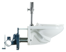 Zurn High Efficiency Toilet and Carrier System.