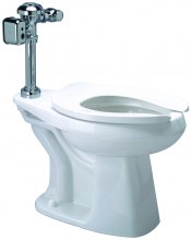 Z5655.446 1.1 GPF HET AV Hardwired Exposed Automatic Integral Sensor Diaphragm Floor Mounted Toilet System