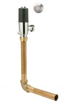 The new Zurn ZP6800 Piezo Activated Flushometer for Penal Fixtures