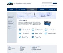 ZurnSpecSM is a new specifications tool from Zurn Industries, LLC